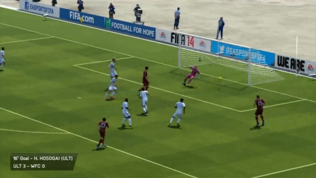 FIFA 14 - replay goal