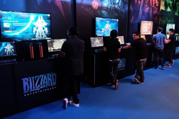 Blizzard booth GameStart 3